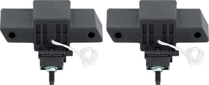 Bow Tie Halogen Fog Light Set with Amber Lens