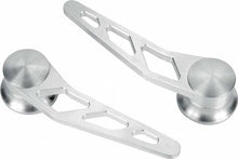 Lokar Billet Aluminum Interior Door Handles with Brushed Finish - 4-3/4" Long