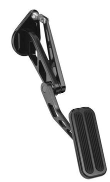 1964-68 Ford Mustang Lokar Black Billet Aluminum Throttle Pedal with  Rubber Inserts