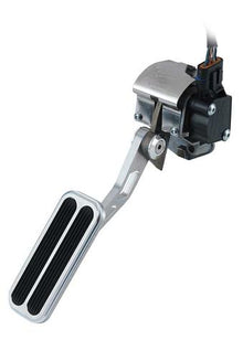 XL Brushed Billet Aluminum Pedal & Arm Assembly For Lokar Drive-By-Wire Throttle Control