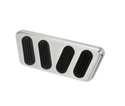 1964-68 Ford Mustang with Automatic Transmission Lokar Brushed Billet Aluminum Brake Pedal Pad