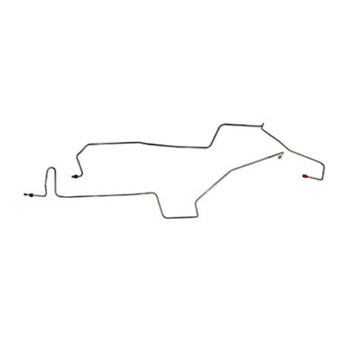The Right Stuff 1972 Maverick/Comet W/302cu &amp; C4,Pre-Bent OE Steel Transmission Cooler Line - (LTC7201)