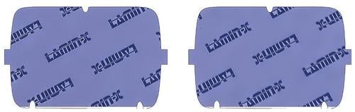 Lamin-X Protective Headlamp Film; 5x7" Round Sealed Beam; Blue
