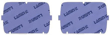 Lamin-X Protective Headlamp Film; 5x7" Round Sealed Beam; Blue