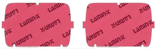 Lamin-X Protective Headlamp Film; 5x7" Round Sealed Beam; Pink