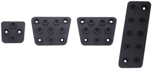 1967-81 Camaro / Firebird with Manual Transmission Dark Series Billet Aluminum Pedal Cover Set
