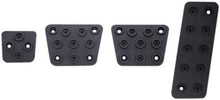 1967-81 Camaro / Firebird with Manual Transmission Dark Series Billet Aluminum Pedal Cover Set