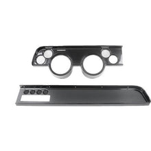 1967-68 Mercury Cougar; 6-Gauge Dash Panel; (2) 5" (4) 2-1/16" Holes; w/ AC Vent; Carbon Fiber
