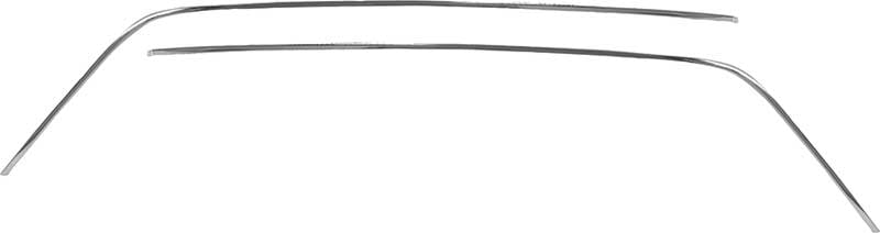 M1738 - 1962 Bel Air, 1962-64 Impala; Roof Drip Rail Moldings; 2 Door Hardtop; RH & LH; Pair