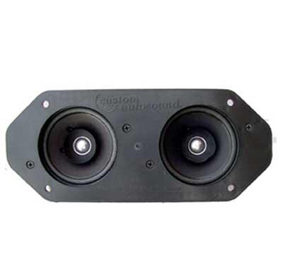 1965-66 Ford Mustang; Dash Top Mounted Dual Speaker; Upgraded Version