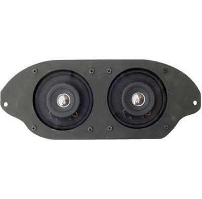 1967-73 Ford/Mercury; Various Models; Dash Mounted Dual Speaker; Upgraded; Without AC