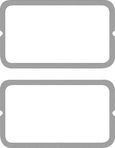 1967 Plymouth Barracuda; Park Lamp Lens Gaskets