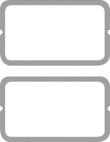 1967 Plymouth Barracuda; Park Lamp Lens Gaskets