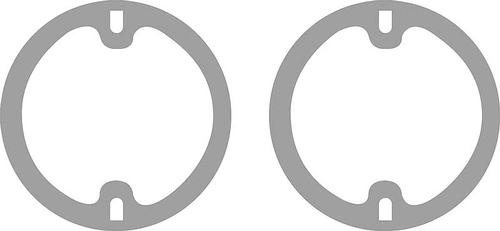 1968 Dodge Dart; Park Lamp Lens Gaskets; Pair