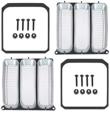 1971-72 Plymouth Duster; Park Lamp Lens Set; for 340 Sharktooth Grill