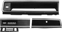 1967-69 Dodge Dart Dash Bezel Kit; with Air Conditioning