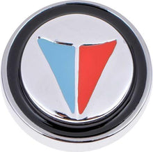 1964-65 Plymouth Barracuda; Front Park Lamp Center Molding; with V In Middle; Each