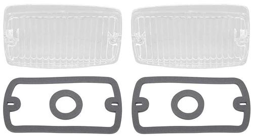 1970-72 Valiant, Duster, Scamp; Park Lamp Lens & Gasket Set