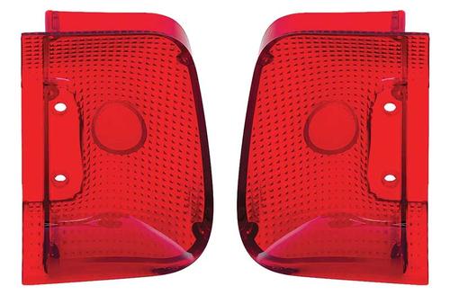 1967 Plymouth Barracuda; Tail Lamp Lens Set; Pair