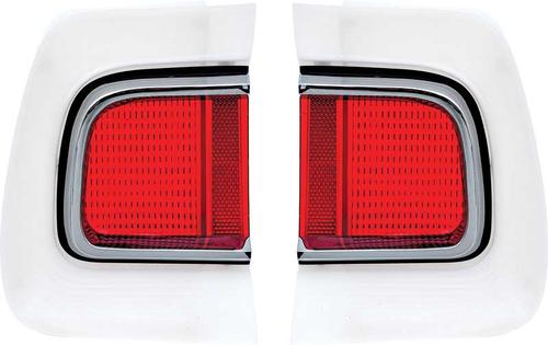 1968 Plymouth Barracuda; Tail Lamp Lens Set; Pair