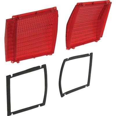 1967 Dodge Dart; Tail Lamp Lens with Gaskets; Pair