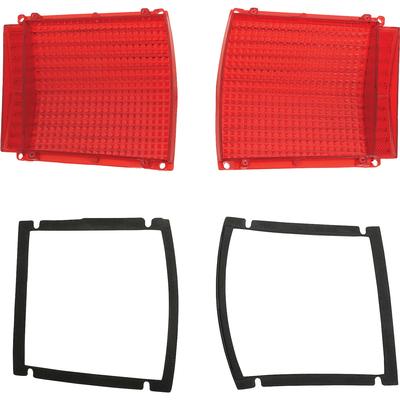 1967 Dodge Dart; Tail Lamp Lens with Gaskets; Pair