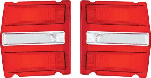 1968 Dodge Dart; Tail Light Lens; RH and LH; Pair