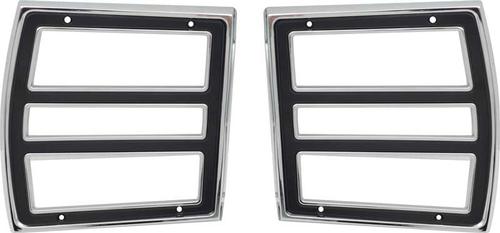 1968 Dodge Dart; Tail Lamp Bezels; Pair