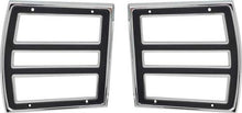 1968 Dodge Dart; Tail Lamp Bezels; Pair