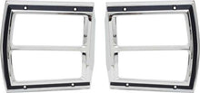 1969 Dodge Dart; Tail Lamp Bezels; Pair