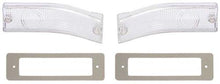 1967 Dodge Dart; Front Park Lamp Lens and Gasket Set