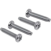 Chrome Plated Standard Lens Screws, #8-32 x 13/16", 1969 Dart Park Lamp Lens Screw Set - 4 Piece
