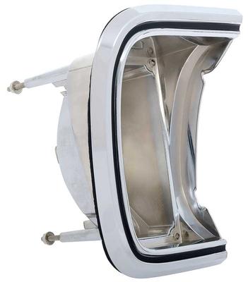 1968 Plymouth Barracuda; Tail Lamp Bezel; with Gasket; RH Passenger Side