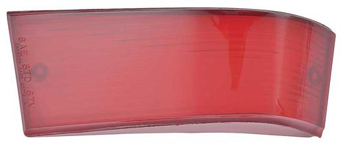 1967 Plymouth Valiant; Tail Lamp Lens; LH Driver Side