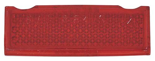1964 Plymouth Valiant; Tail Lamp Middle Reflector Lens; LH or RH; Each