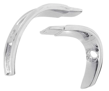 MA688019 - 1968-72 Dodge Dart GT, GTS; Lower Roof Drip Moldings; 2 Door Hardtop; Stainless; Pair