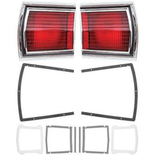 1967 Dodge Dart; Tail Lamp Assemblies; with Gaskets; Preassembled; Pair