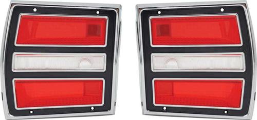 1968 Dodge Dart; Tail Lamp and Backup Lamp Assemblies; RH & LH; Pair