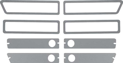 1970-71 Dodge Dart; Side Marker Lamp Gasket Set; RH and LH; Front and Rear