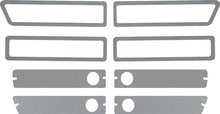 1970-71 Dodge Dart; Side Marker Lamp Gasket Set; RH and LH; Front and Rear