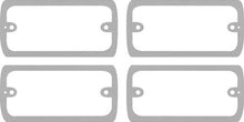 1971-73 Dodge Dart, Swinger, Scamp; Tail Lamp Gasket Set; 4 Piece Set