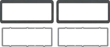 1971-72 Dodge Demon; Tail Lamp Gasket Set; 4 Piece
