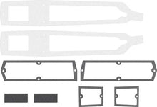 1964 Dodge Valiant; Tail Lamp Gasket Set; 8 Piece Set