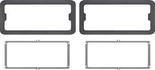 1970-71 Plymouth Duster; Tail Lamp Gasket Set; Lens and Housing to Body Gaskets; 4 Piece Set