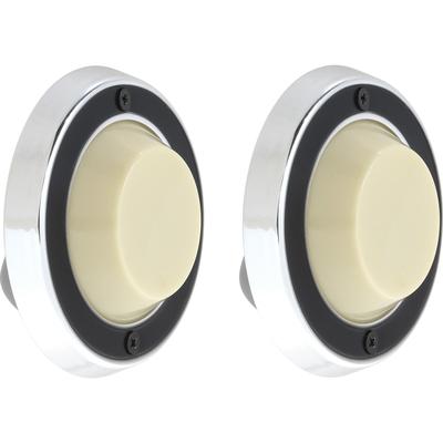 1964-66 Chrysler, Dodge, Plymouth; Dome Lamp Assembly; Bezels, Lenses, Bases; 6 Piece Set