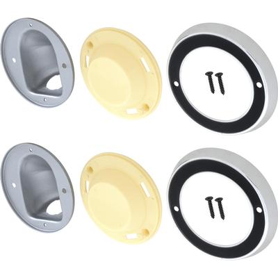 1964-66 Chrysler, Dodge, Plymouth; Dome Lamp Assembly; Bezels, Lenses, Bases; 6 Piece Set