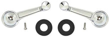 1962-66 Dodge, Plymouth A & B Body; Window Crank Handles; with Hardware; Pair