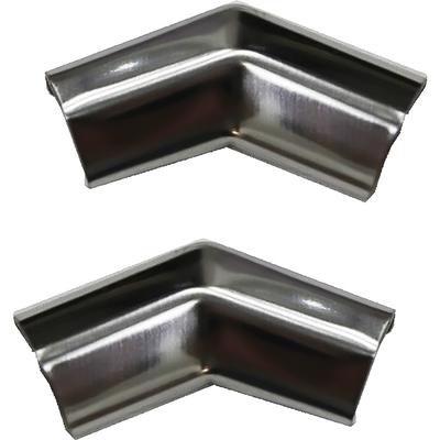 MB1679C - 1968-70 Dodge, Plymouth; B-Body; Roof Drip Rail Corner Molding Set; Pair
