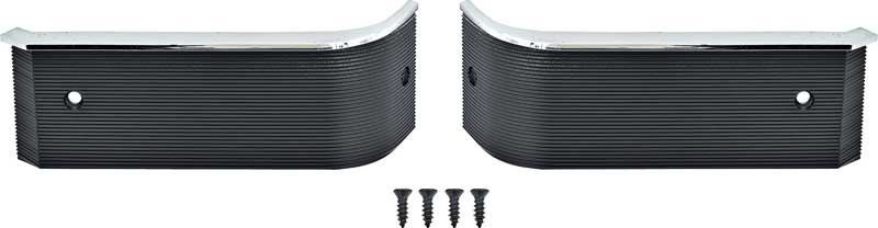 MB1688 - 1968 Charger, Coronet, Super Bee; Lower Dash Panel Trim; Black Ribbed Design