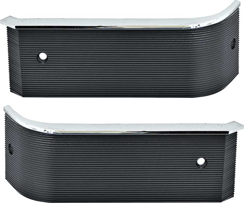 MB1688 - 1968 Charger, Coronet, Super Bee; Lower Dash Panel Trim; Black Ribbed Design